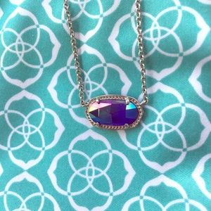 Kendra Scott iridescent cobalt Elisa